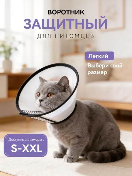Воротник ветеринарный для кошек и собак