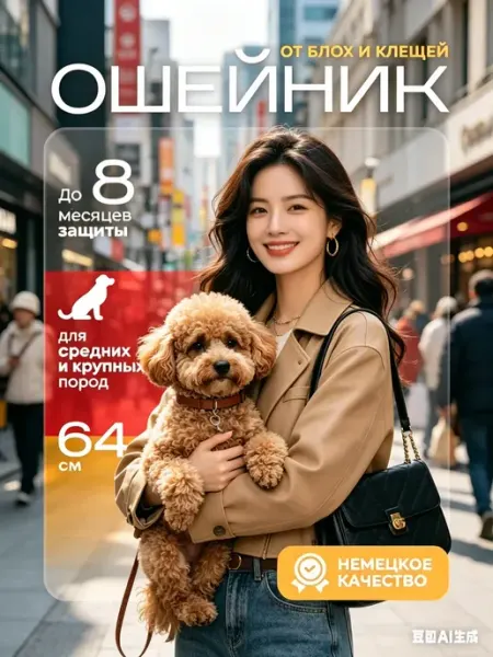Ошейник от блох и клещей