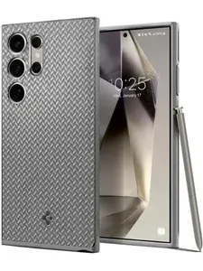Чехол для мобильного телефона Spigen Samsung Galaxy S24 Ultra 6,8 дюймов, Mag Armor Magfit, совместимый с магнитной зарядкой, защитный чехол от падения