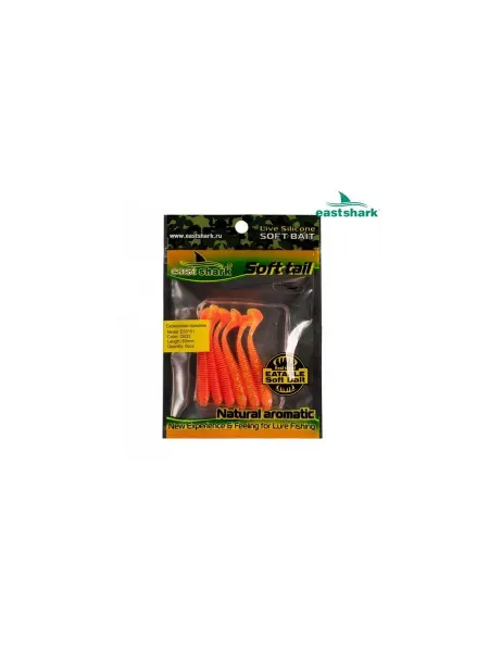 EASTSHARK Силиконовая приманка ES3101 60 мм (6 шт уп) color D022