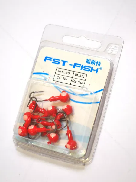 AMA-FISH Мормышка Шар 8 мм-3.5 гр 10 штук