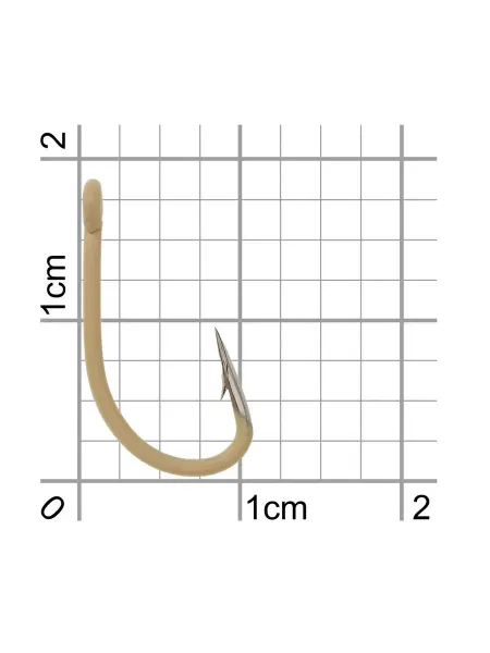 BKK Крючки одинарные Carp Hook Hand Ground №8 (8шт) кольцо