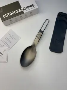 Keith Titanium Ложка титановая складная Ti5315