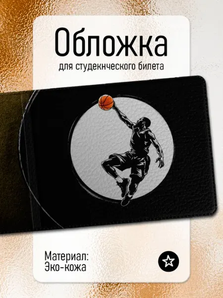 Pictura Обложка для студенческого билета Баскетбол Basketball