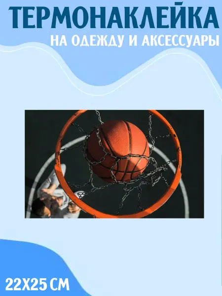 LipSticker Термонаклейка Баскетбол