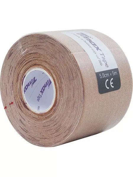 Tmax Тейп кинезиологический Extra Sticky 5 см x 5 м, 423112