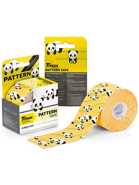 Tmax Тейп кинезиологический Pattern 5 см x 5 м, 423429