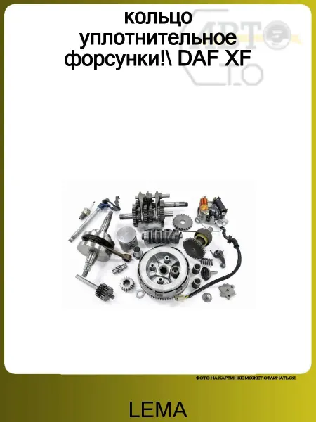 LeMa кольцо уплотнительное форсунки! DAF XF