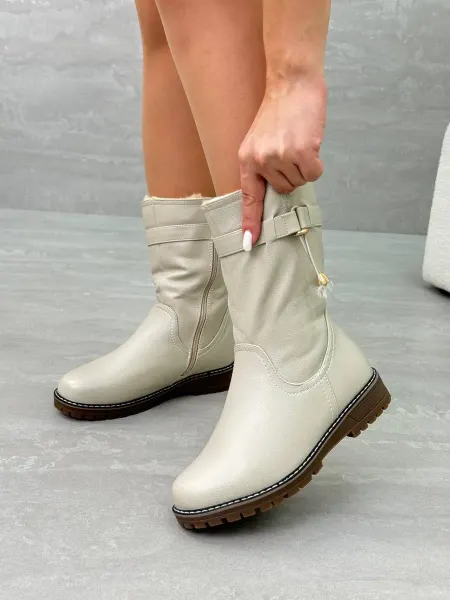 BESMODA SHOES Сапоги с мехом полусапожки