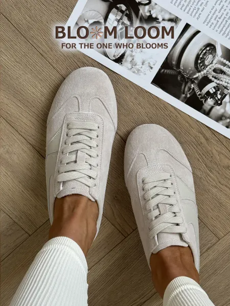 BLOOM LOOM Кеды замшевые