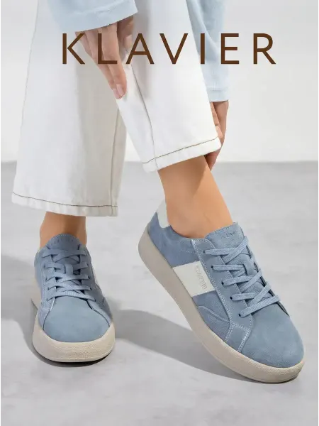 KLAVIER Кеды женские замшевые