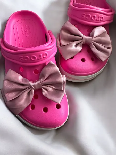 Neferu Джиббитсы для crocs сабо банты