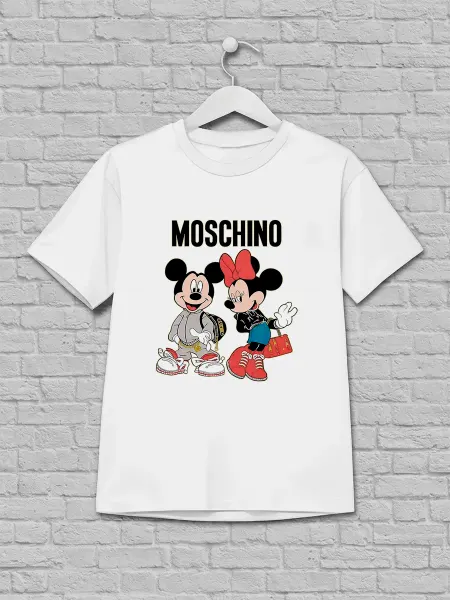 Каждому Своё Футболка Микки Минни Маус Disney мультяшная брендовая