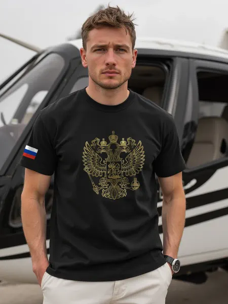 Axidi Хлопковая футболка оверсайз с принтом на груди яркая