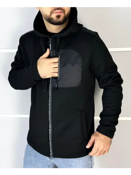 NK24SHOP Толстовка мужская с капюшоном на молнии спортивная