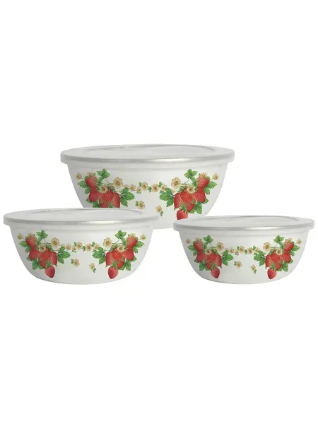ZEIDAN Набор мисок 6 пр. Z-80642-02 Strawberry