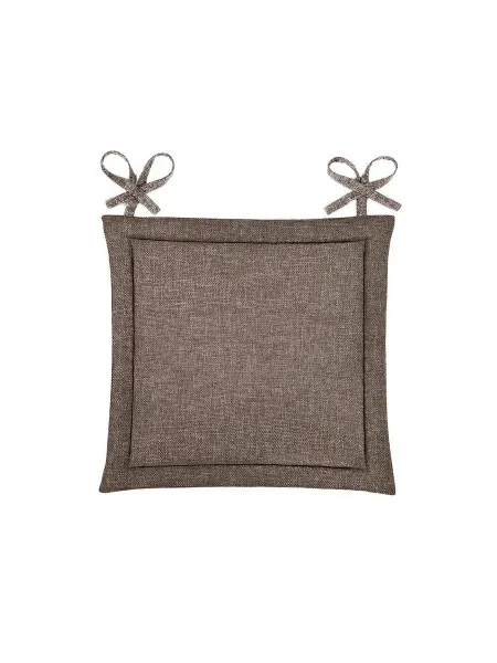 Подушка для стула Home&Style 40*40см рогожка шоколад