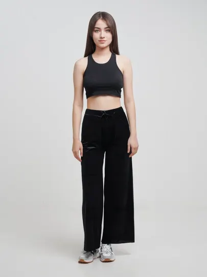 Брюки женские кюлоты в рубчик S-XL осень и весна
