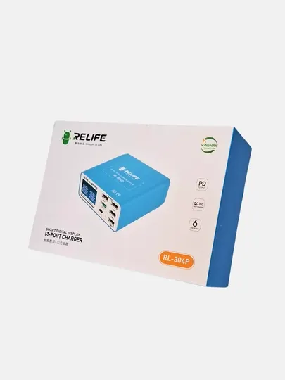Relife RL-304P Smart 6-портовое USB-зарядное устройство