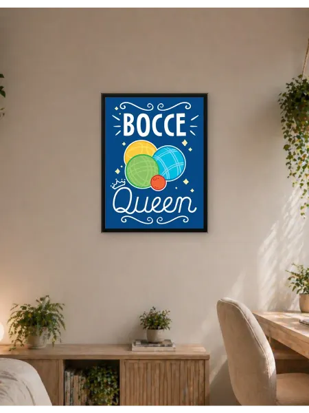 Postersbase Арт-постер Итальянская королева бочче 30x40