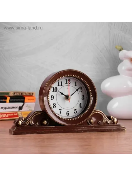 Практичный Гусь Часы настольные каминные «Милица»26×14 см d=9.5 см