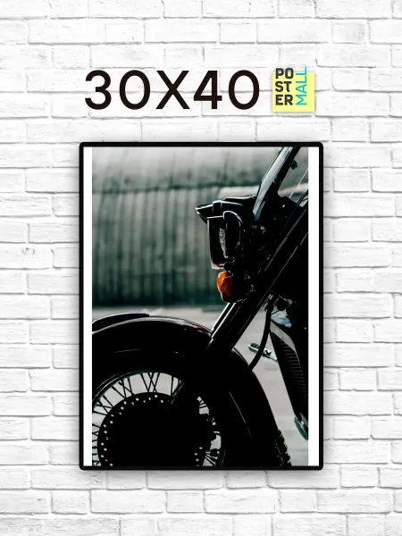 Poster Mall Постер на стену интерьерный . Фото мотоцикл 30х40