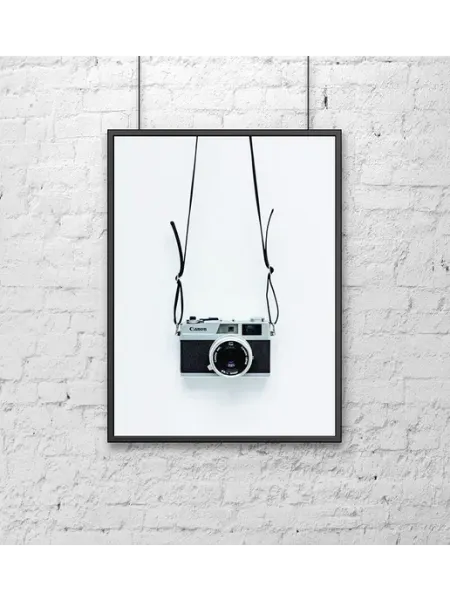 Poster Mall Постер на стену Ретро фотоаппарат Canon картины 50х70