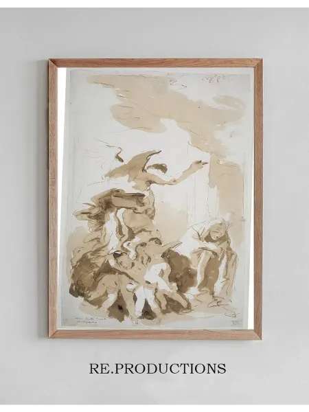 Re.productions Постер The Annunciation - Giovanni Battista Tiepolo
