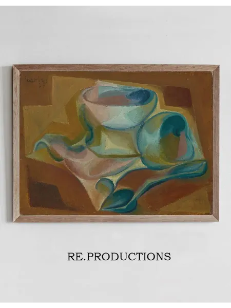 Re.productions Постер Bol et pomme - Juan Gris