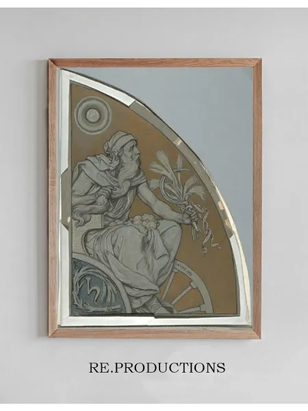 Re.productions Постер Cartoon forSaturn - Elihu Vedder