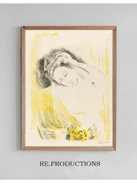 Re.productions Постер La Sulamite (The Shulamite) - Odilon Redon