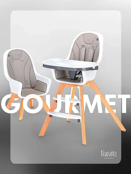 Nuovita Стульчик для кормления 6+ Gourmet