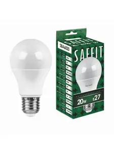 Лампа светодиодная SAFFIT SBA6020 20W 2700K 5шт