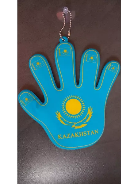 Отличный подвеска "Казахстан" ладошка большая на присоске