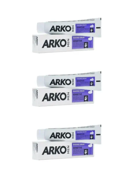 ARKO Крем для бритья Men Sensetive 65 г 3 шт