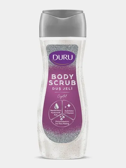 Гель для душа Duru Body Scrub SG Crystal, 450 мл, x12