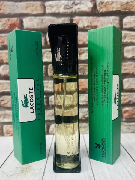 Летние стойкие духи 33 Lacoste Essential Туалетная вода тестер 33мл