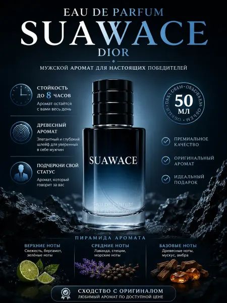 SAVAGE Парфюмерная вода духи Sauvage Диор Саваж 50 мл