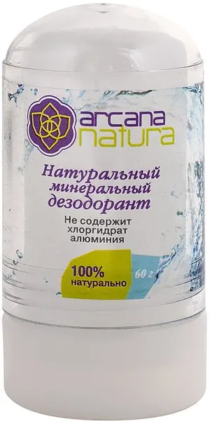 Arcana Natura Натуральный минеральный дезодорант 60 г