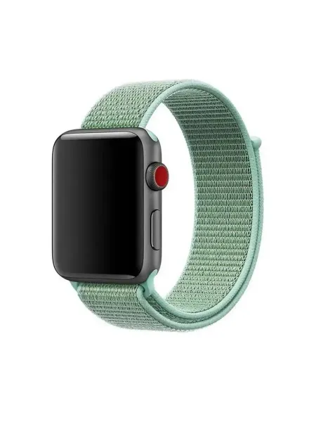 Ремешок/Браслет нейлоновый для умных часов 42/44мм Ремешок для Apple Watch нейлоновый на липучке 42 44 45мм