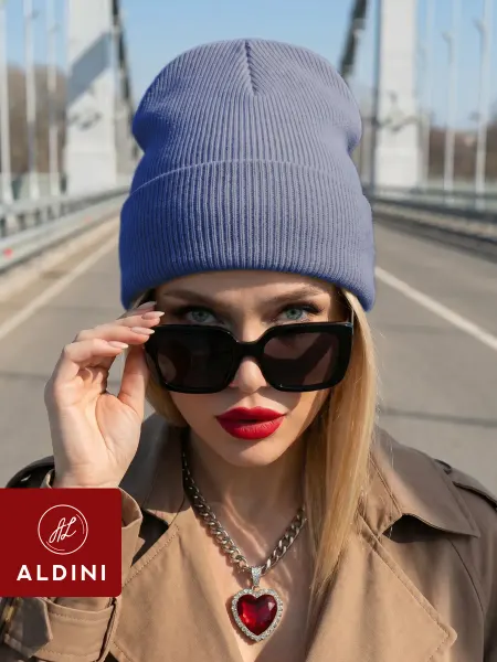 ALDINI шапка демисезонная бини однослойная без подклада