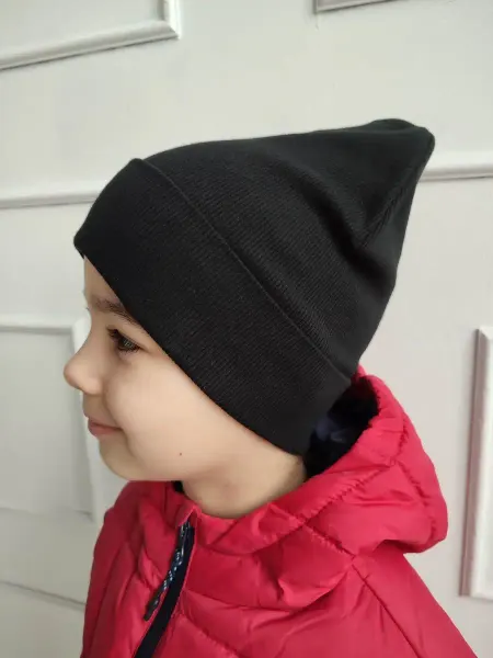 ORANGE Cotton Шапка демисезонная для мальчика весна детская тонкая осень