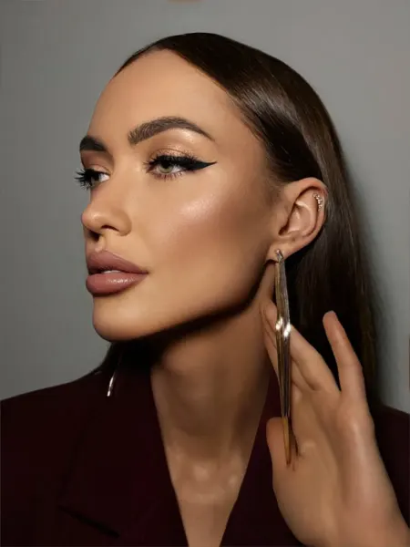 KriMari Jewerly Серьги бижутерия длинные змейка повседневные вечерние