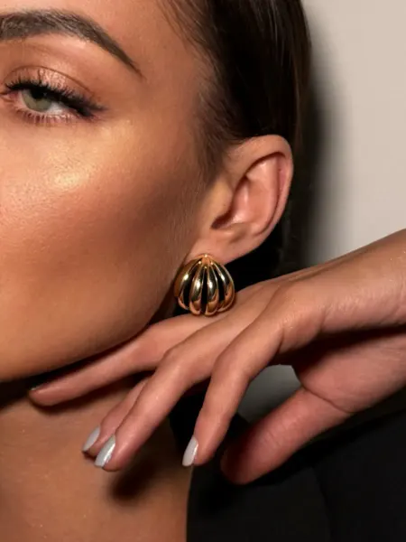 KriMari Jewerly Серьги бижутерия объемные