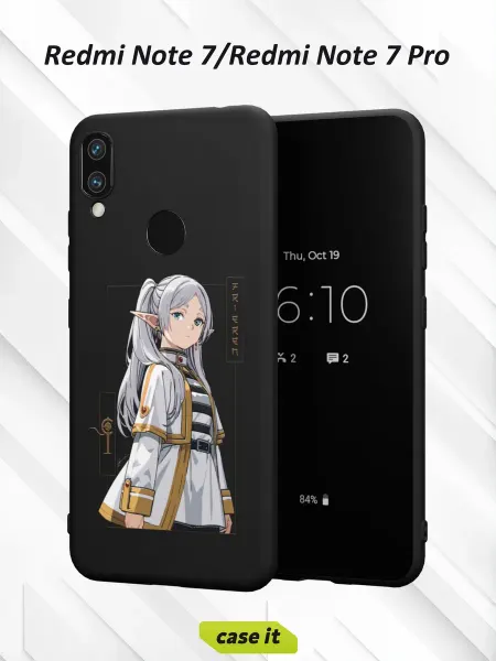 Case it Чехол на Redmi Note 7с принтом Frieren