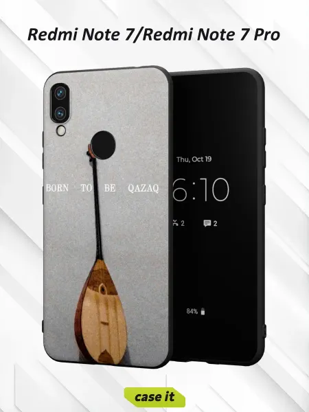 Case it Чехол на Redmi Note 7с принтом Домра