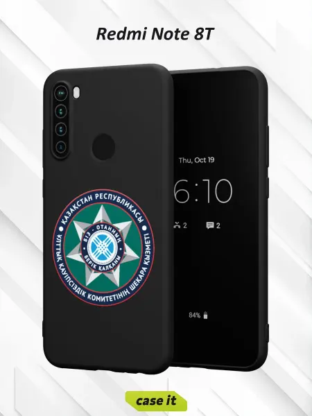 Case it Чехол на Redmi Note 8Tс принтом Символ Казахстана