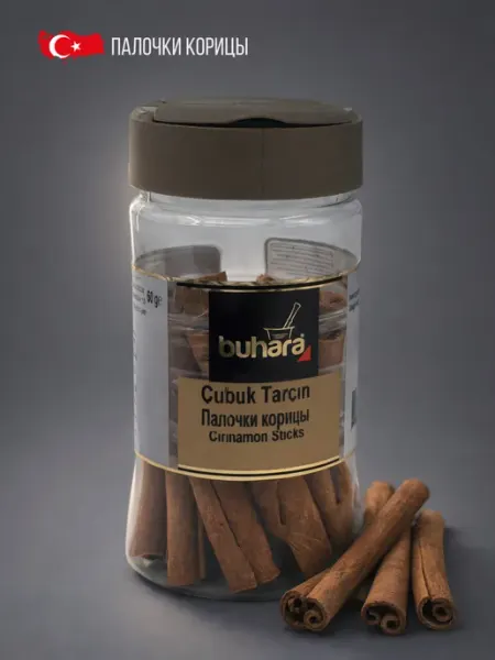 Корица в палочках Buhara цельная 60 г