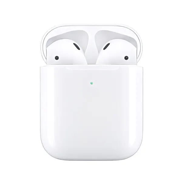 Беспроводные наушники Apple AirPods 2 с зарядным футляром MV7N2, белый
