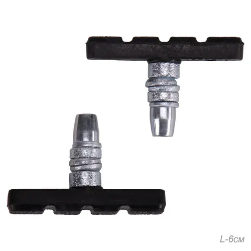 Тормозные колодки 2 штуки COMIRON V-brake 60мм, с креплением